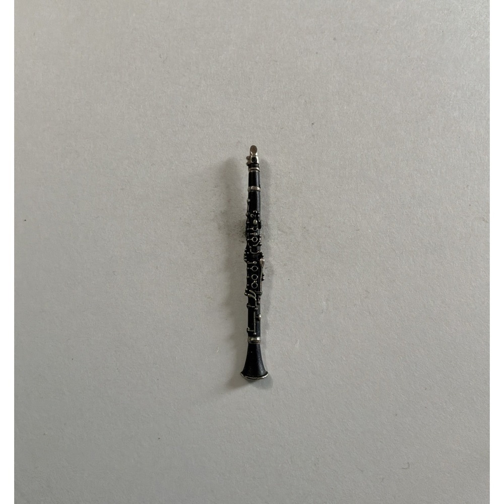 Clarinet Oboe Music Instrument Lapel Pin Tie Tac Brooch Future Primitive USA